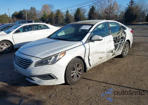 2016 Hyundai Sonata Se из США, поврежденный, VIN 5NPE24AF9GH379331
